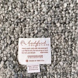 Knitted Blanket Gray